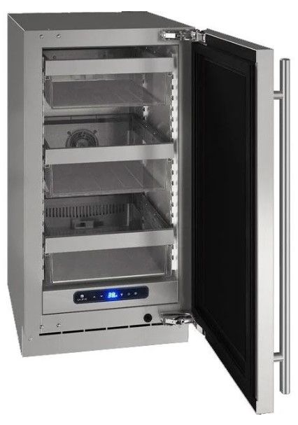 U-Line® Stainless Steel 18" Undercounter Refrigerator-2