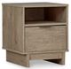 Signature Design by Ashley® Oliah 4-Piece Natural Queen Platform Bed Set-4