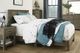 Signature Design by Ashley® Shamryn 4-Piece Grayish Brown Twin Panel Bed Set-5