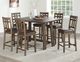 Steve Silver Co. Saranac Brown 7-Piece Dining Set-0