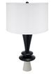 A & B Home Black/White Table Lamp-0
