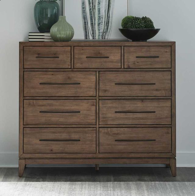 Liberty Furniture Shaker Lakes Harvest Brown Chesser-1