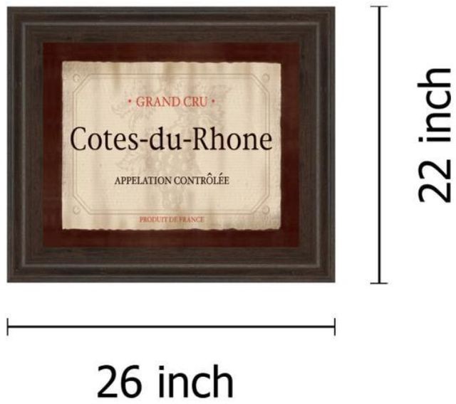 Classy Living Paola Viveiros Cote Du Rhone Wall Art-2