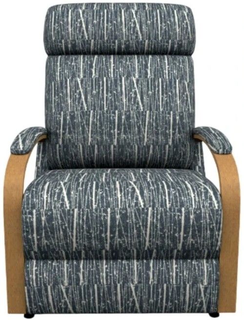 Best® Home Furnishings Customizable Kinetix Power Rocker Recliner with Honey Birch Legs-1