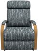Best® Home Furnishings Customizable Kinetix Power Rocker Recliner with Honey Birch Legs-1
