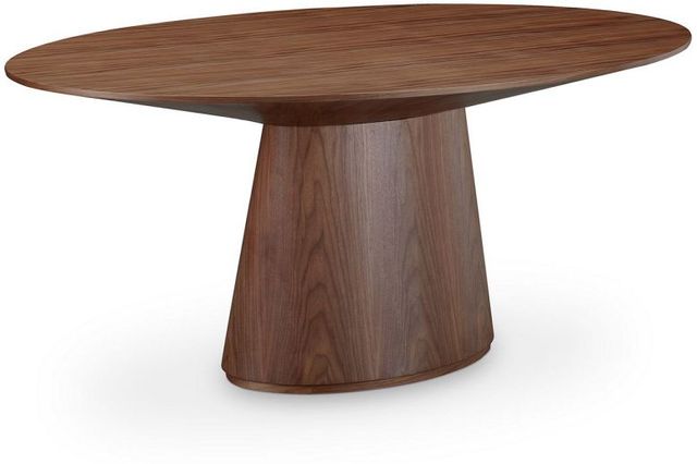 Moe's Home Collection Otago Walnut Oval Dining Table-0