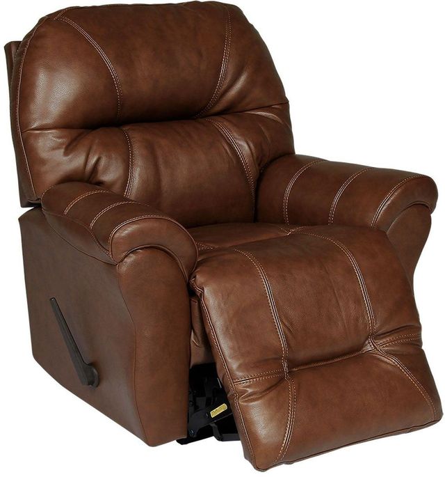 Best® Home Furnishings Bodie Camel Leather Rocker Recliner-1