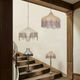 TOV Furniture Buchanan Natural/Pink Pendant Lighting-1