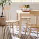 Bassett® Furniture BenchMade Origins Dandridge Natural Square Dining Table-4