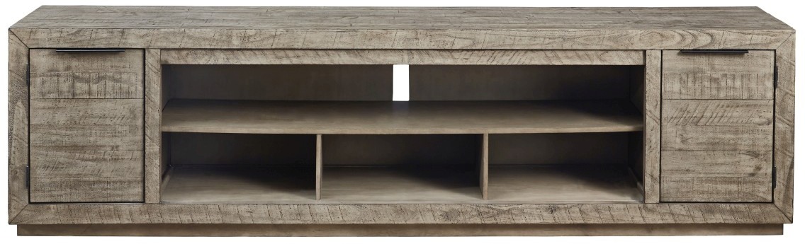 Krystanza TV Stand - Weathered Gray Krystanza TV Stand - Weathered Gray