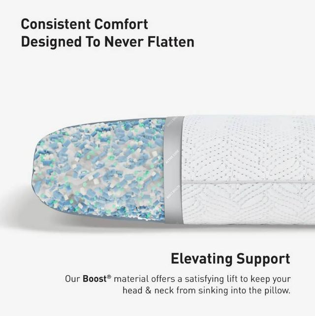 BEDGEAR® Summit 0.0 Performance® Firm Bed Pillow-3