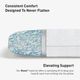 BEDGEAR® Summit 0.0 Performance® Firm Bed Pillow-3