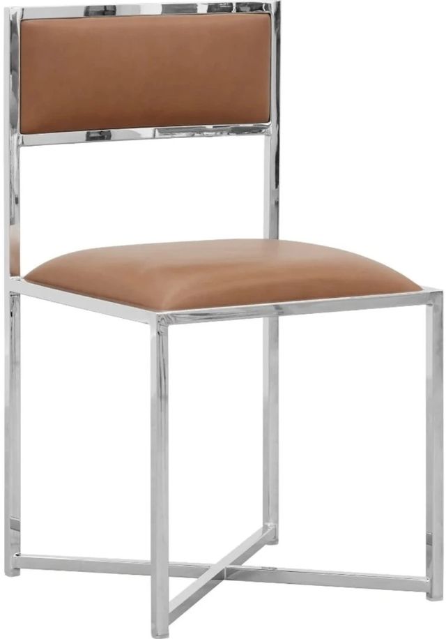 Modus Furniture Amalfi Cognac X-Base Side Chair-0