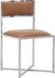 Modus Furniture Amalfi Cognac X-Base Side Chair-0