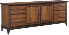 Legacy Classic Fenmore Distressed Cherry/Mocha Media Console