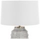 Uttermost® Acosta Antiqued Brass/White Table Lamp-3