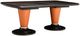Michael Amini® 21 Cosmopolitan™ Umber Extendable Dining Table with Diablo Orange/Umber Base-0