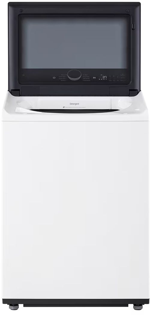 LG 6.1 Cu. Ft. Essence White Top Load Washer with EasyUnload™-1