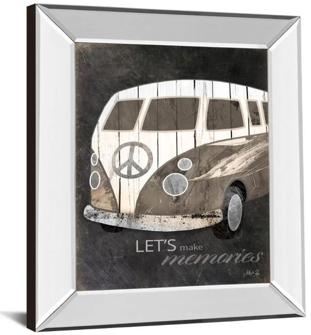 Classy Art Let’s Make Memories by Marla Rae Mirror Framed Wall Art-1
