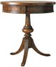 Hooker® Furniture Commerce and Market Walnut Pedestal Accent Table-0