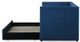 Mazin Furniture Therese Blue Daybed With Trundle-4