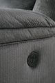 Signature Design by Ashley® Clonmel Charcoal Zero Wall Power Wide Seat Recliner-3