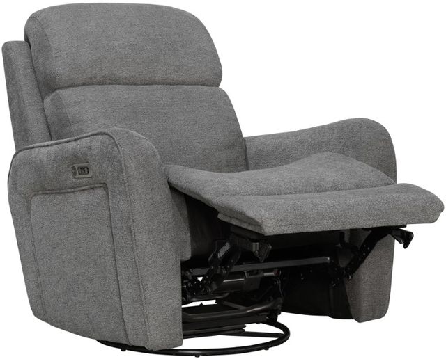 Parker House® Quest Charcoal Swivel Recliner-3
