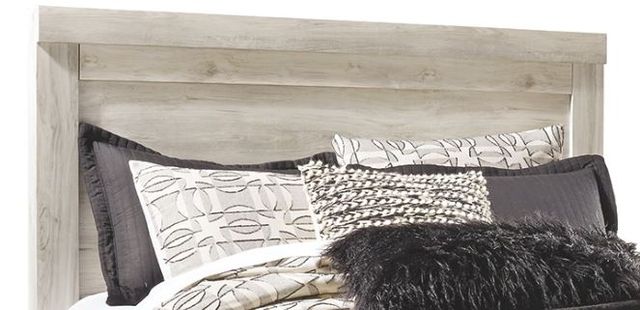 Signature Design by Ashley® Bellaby 2-Piece Whitewash Queen Panel Headboard Bed Set-1