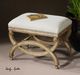 Uttermost® Karline Natural Linen Bench-1