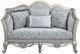 ACME Furniture Qunsia Champagne/Light Gray Loveseat-1