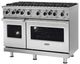 Viking® 5 Series 48” Eucalyptus Pro Style Liquid Propane Gas Range-4