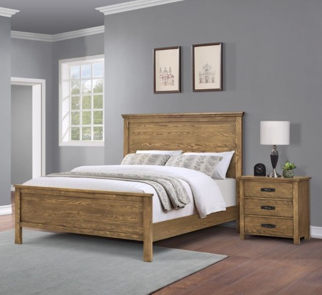 Winners Only® Cumberland Medium Brown Queen Bed-2