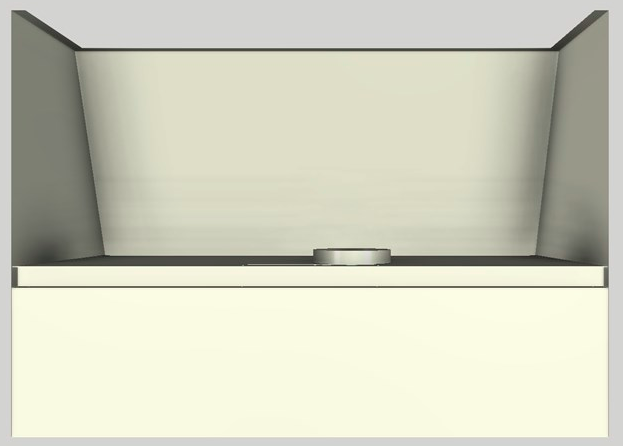 Vent-A-Hood® 42" Biscuit Wall Hood-2