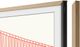 Samsung The Frame Customizable 85" Teak Modern Bezel-1