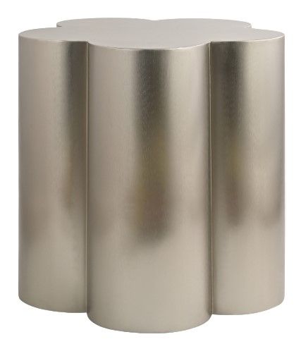 Meridian Furniture Lucky Brushed Silver End Table-2