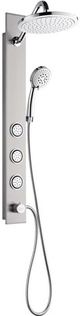 Forno Acqua AcquaSpa Stainless Steel Shower Retrofit Shower System with SensoTemp 1.8 GPM-0