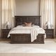Classic Home Adelaide Cocoa Brown Eastern King Panel Bed-1