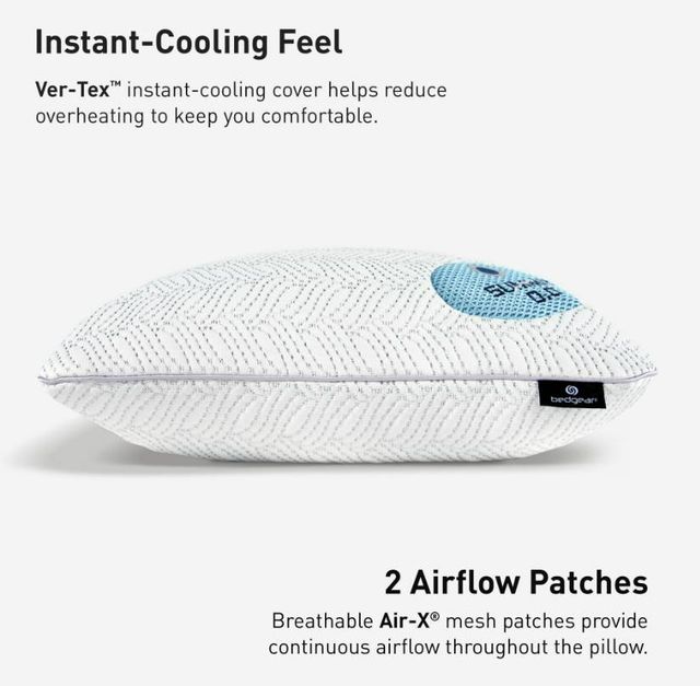 BEDGEAR® Summit 0.0 Performance® Firm Bed Pillow-2