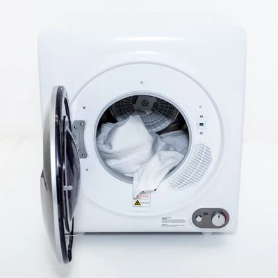 Avanti® 2.6 Cu. Ft. White Front Load Electric Dryer-2