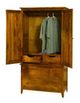 Urban Collections Jamestown Square 2 Piece Armoire-Michaels-0