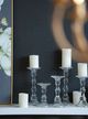 A & B Home Audrey Clear Tall Candlestick-4