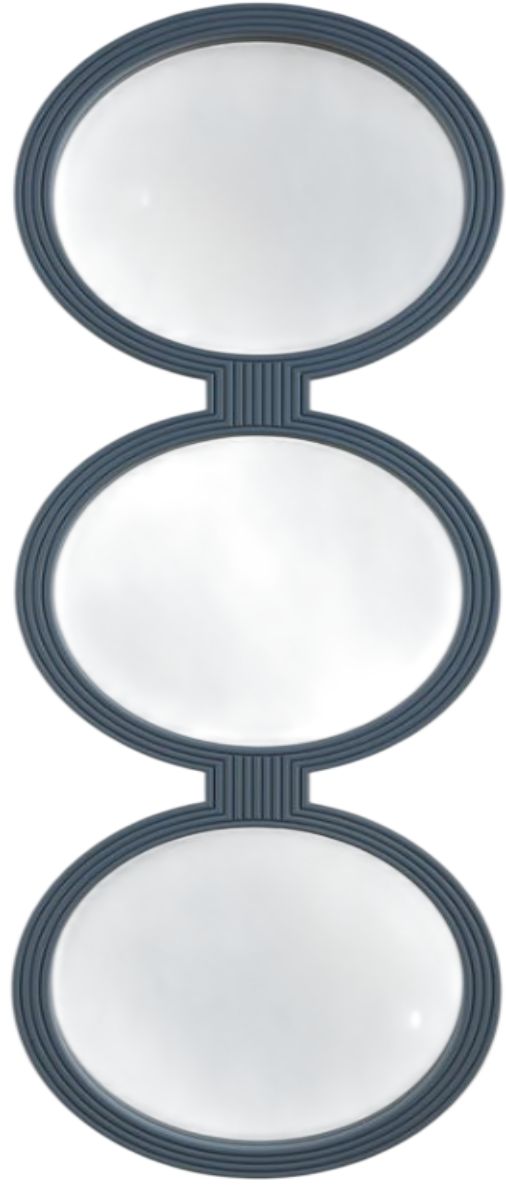 Uttermost® Going In Circles Blue Grey Mirror-0