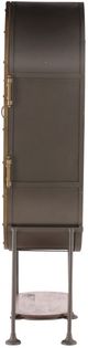 Furniture Classics Eclipse Brown/Gold Bar Cabinet-2