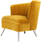 Moe's Home Collection Layan Yellow Left Accent Chair-2