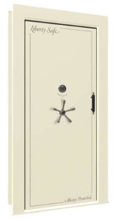 Liberty Safe White Marble In-Swing Left Hinge Electronic Vault Door-0