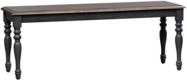 Liberty Furniture Ocean Isle 6-Piece Grey/Slate/Weathered Pine Dining Set-2