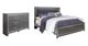 Signature Design by Ashley® Lodanna 2-Piece Gray King Panel Bed Set-0