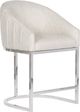 Vanguard® Furniture Vanguard Index Porcelain/Polished Nickel Counter Stool-0