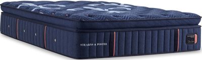 front view of the Stearns & Foster® Lux Estate Wrapped Coil Firm Euro Pillow Top Twin XL Mattress