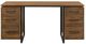 Coaster® Berhalter Black/Walnut Double Pedestal File Computer Desk-3